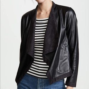 Bb Dakota by Steve Madden reversible vegan leather & suade jacket - xs